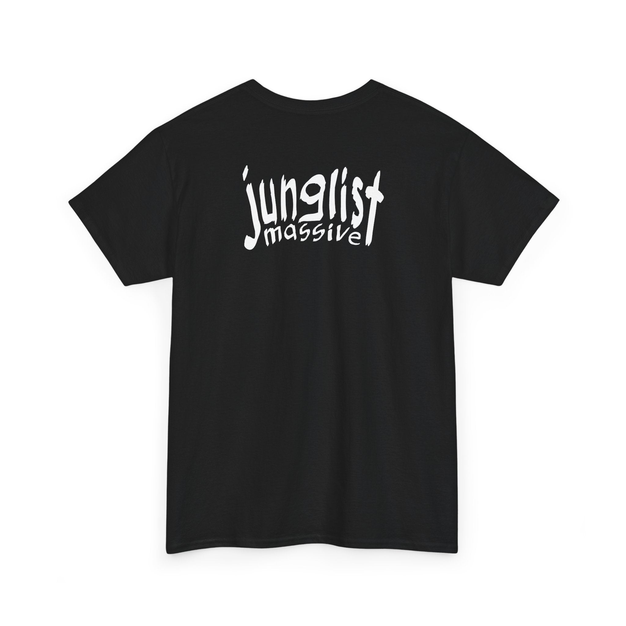 'junglist massive' music t-shirt
