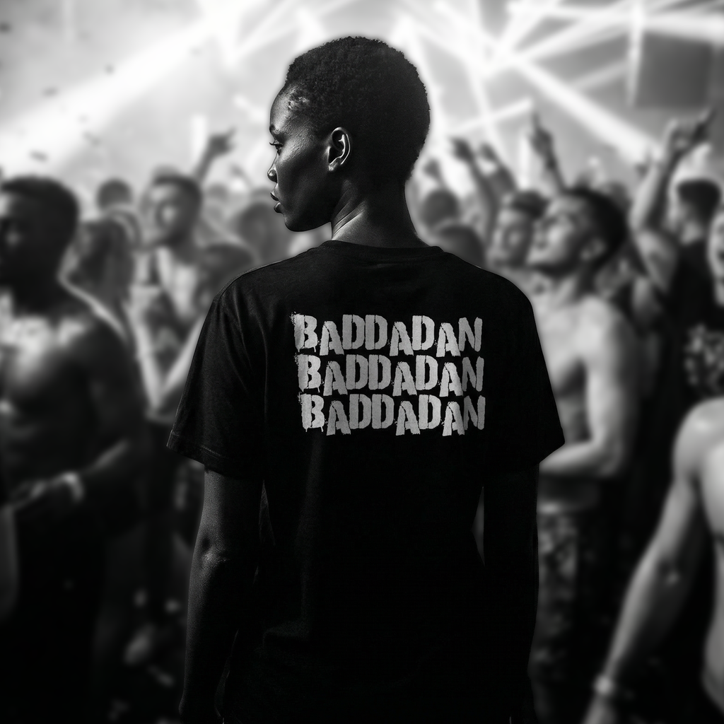 baddadan drum & bass t-shirt