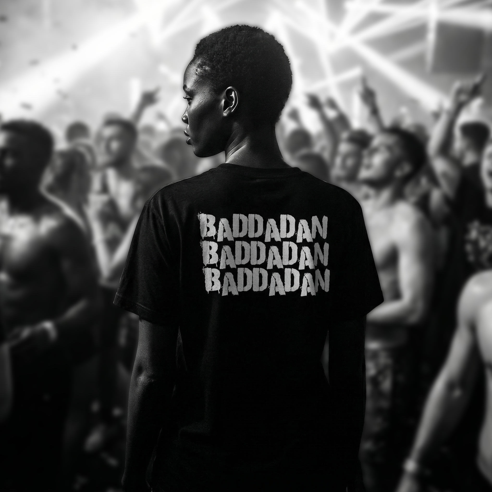 baddadan drum & bass t-shirt